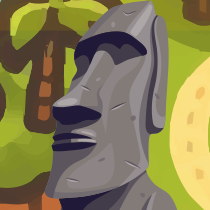 Easter island egg